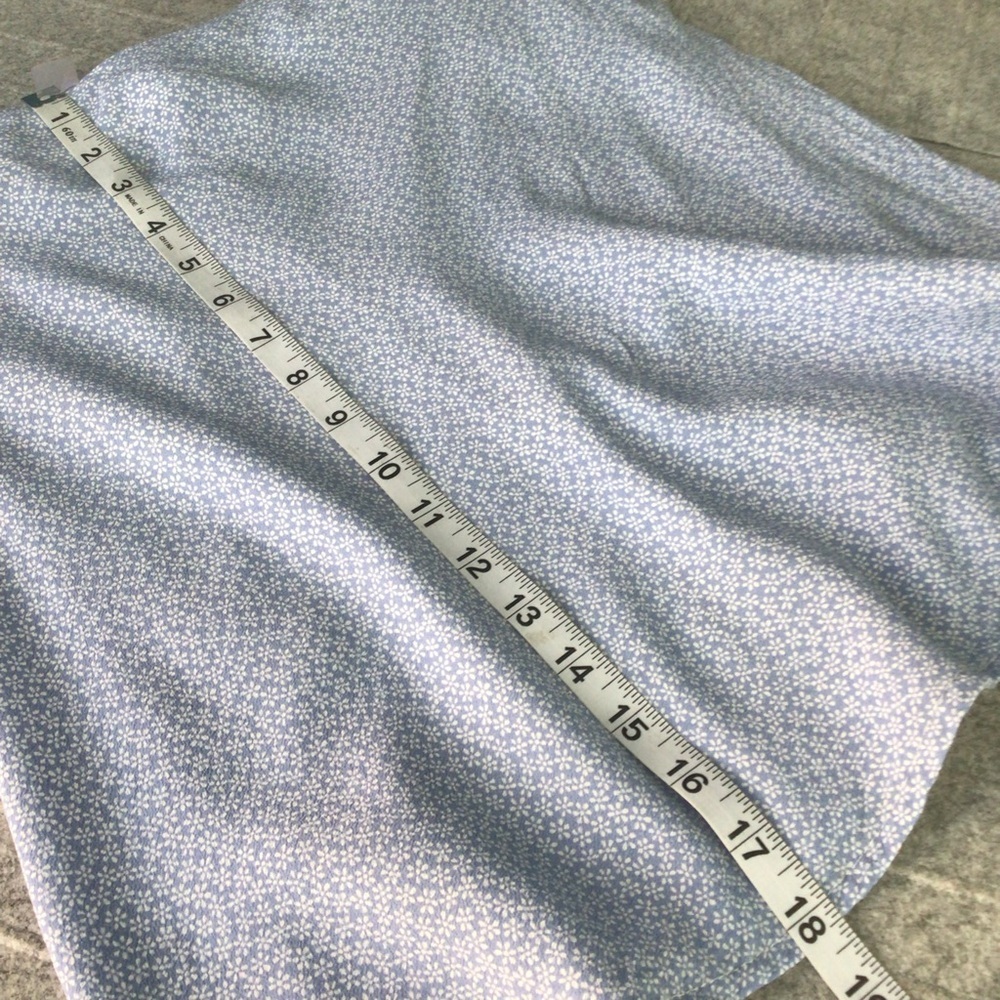 Brandy Melville Light Blue Mini Skirt - Picture 4 of 6